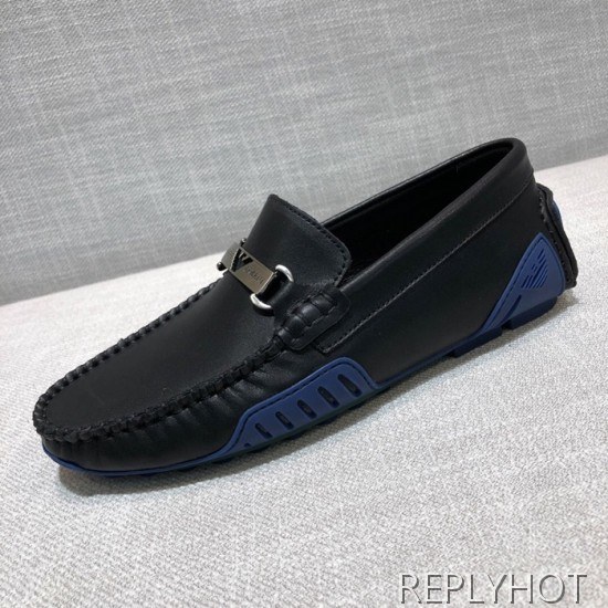 Armani 2020 Mens Leather Loafer