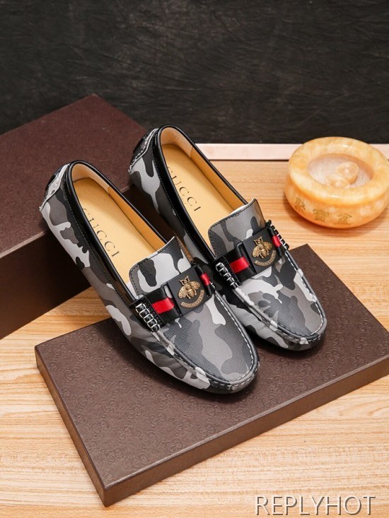 Gucci 2020 Mens Leather Loafer