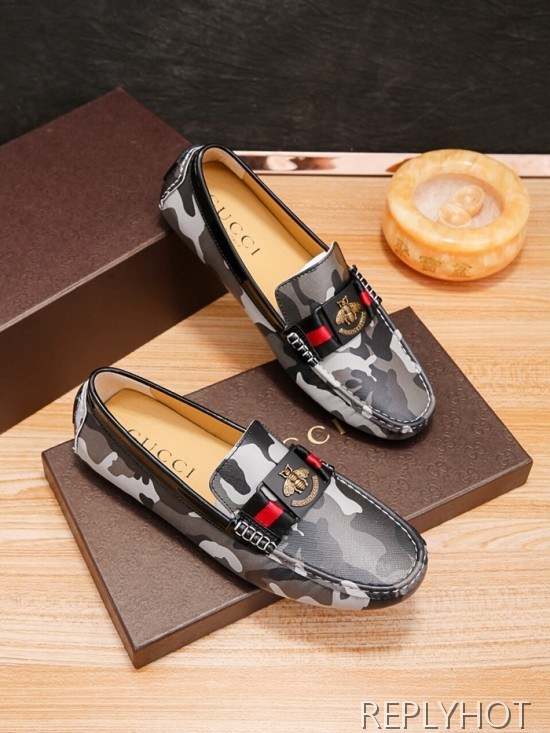 Gucci 2020 Mens Leather Loafer