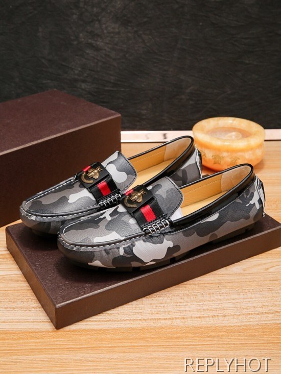 Gucci 2020 Mens Leather Loafer