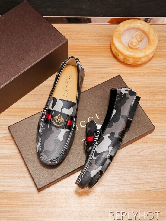 Gucci 2020 Mens Leather Loafer