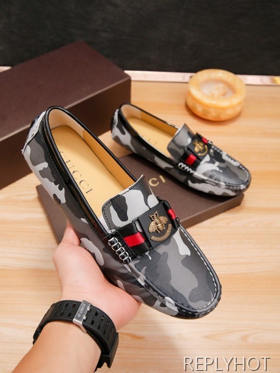 Gucci 2020 Mens Leather Loafer