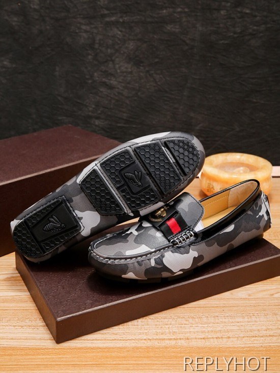Gucci 2020 Mens Leather Loafer