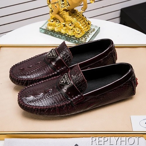 Prada 2020 Mens Leather Loafer