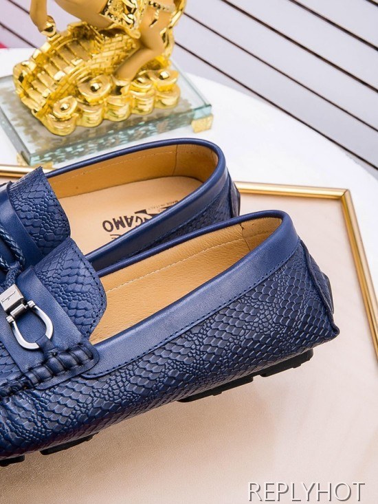 Ferragamo  2020 Mens Leather Loafer