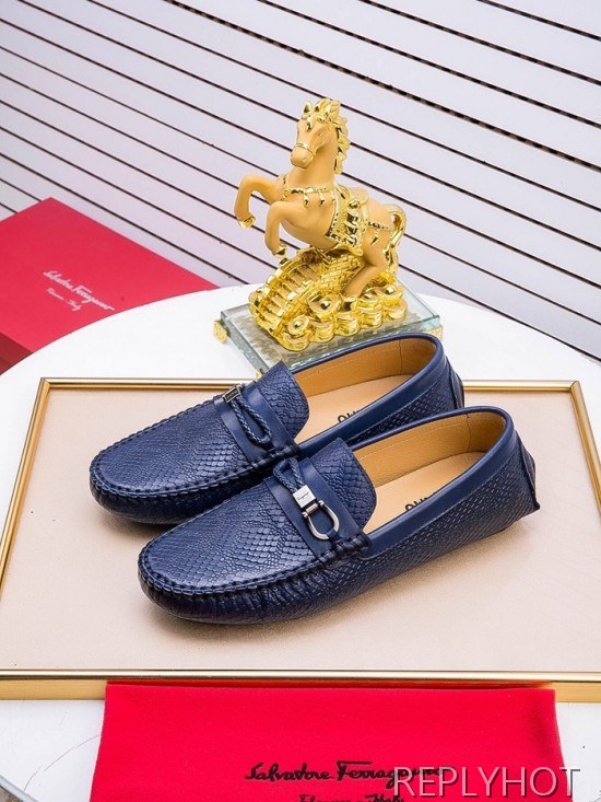 Ferragamo  2020 Mens Leather Loafer