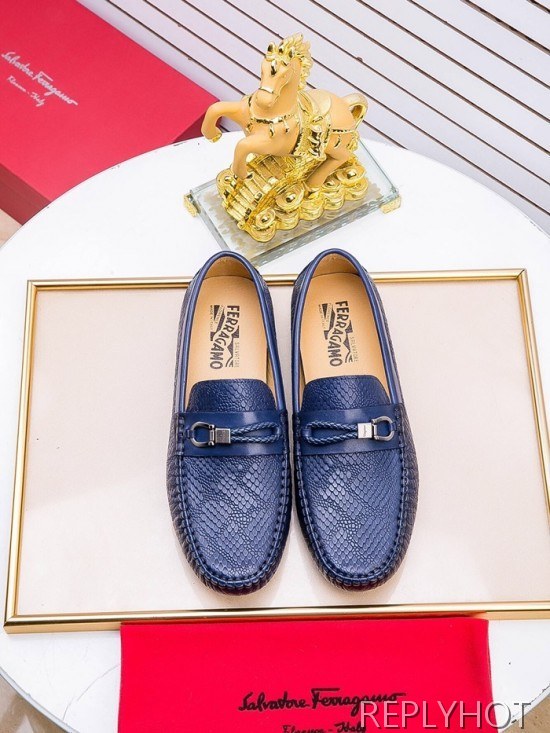 Ferragamo  2020 Mens Leather Loafer