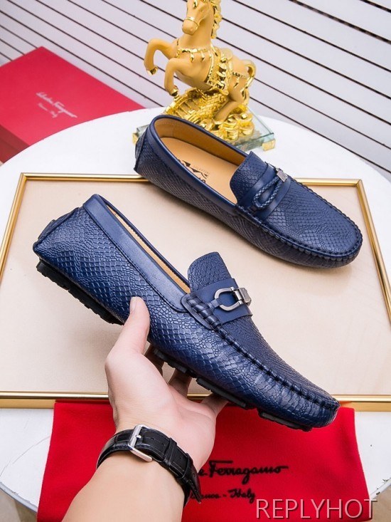 Ferragamo  2020 Mens Leather Loafer