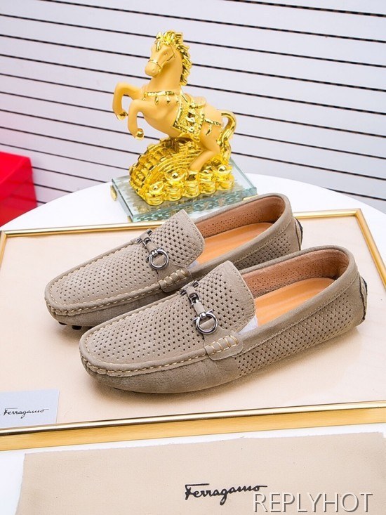 Ferragamo  2020 Mens Leather Loafer