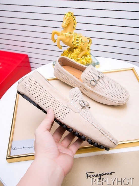 Ferragamo  2020 Mens Leather Loafer