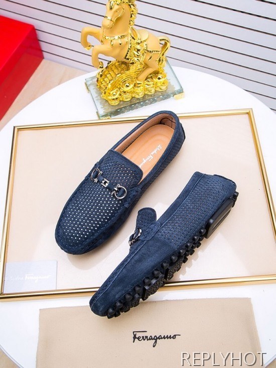 Ferragamo  2020 Mens Leather Loafer