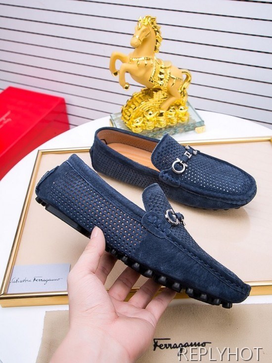 Ferragamo  2020 Mens Leather Loafer