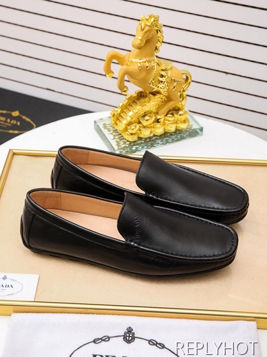 Prada 2020 Mens Leather Loafer