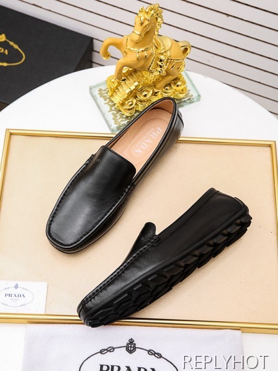 Prada 2020 Mens Leather Loafer