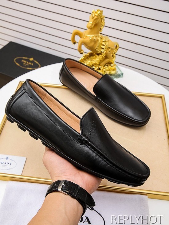 Prada 2020 Mens Leather Loafer