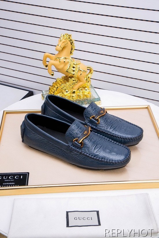 Gucci 2020 Mens Leather Loafer