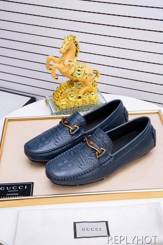 Gucci 2020 Mens Leather Loafer
