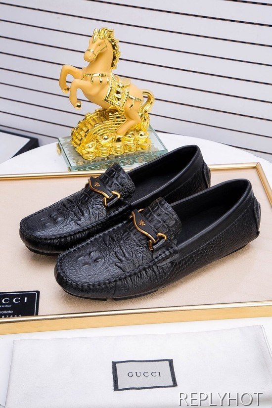 Gucci 2020 Mens Leather Loafer