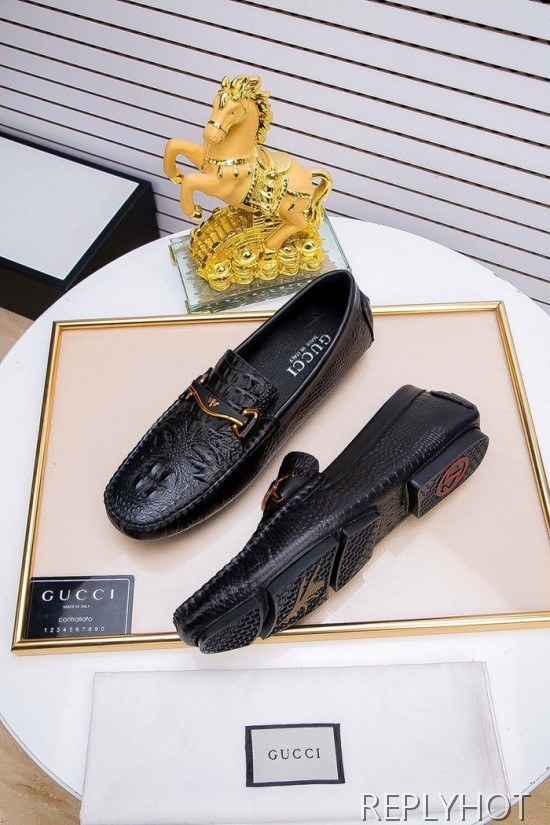 Gucci 2020 Mens Leather Loafer