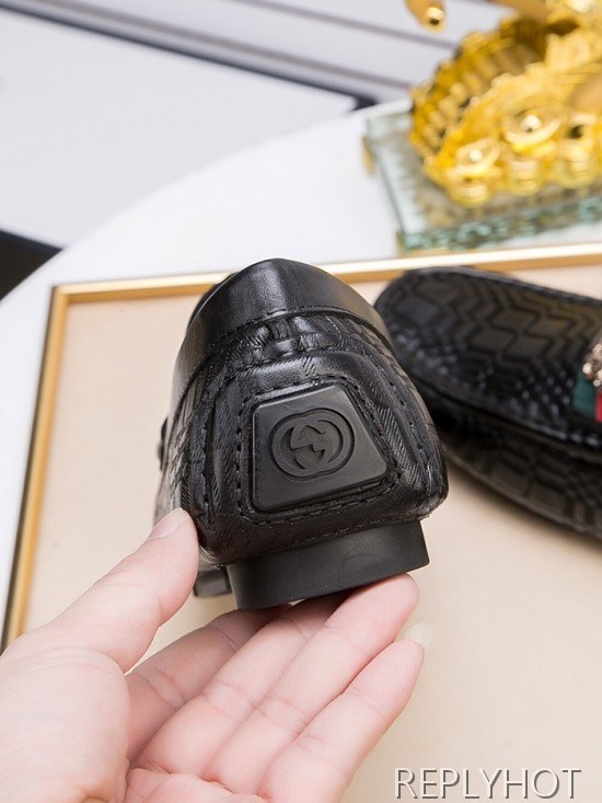 Gucci 2020 Mens Leather Loafer