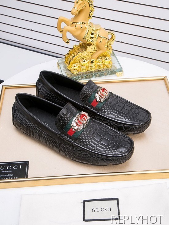 Gucci 2020 Mens Leather Loafer