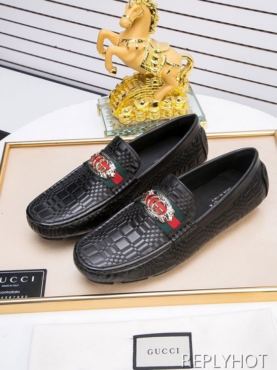Gucci 2020 Mens Leather Loafer