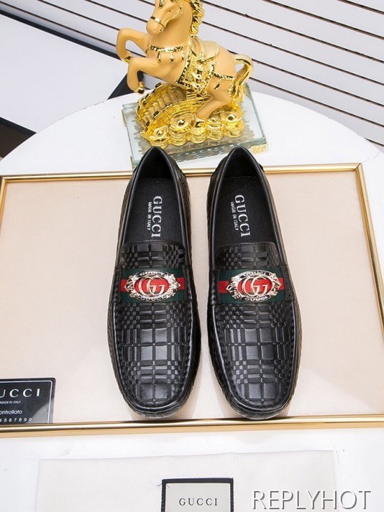 Gucci 2020 Mens Leather Loafer