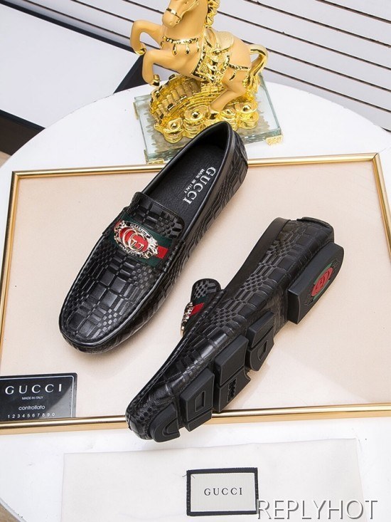 Gucci 2020 Mens Leather Loafer