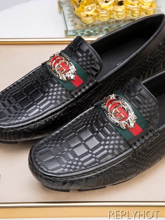 Gucci 2020 Mens Leather Loafer