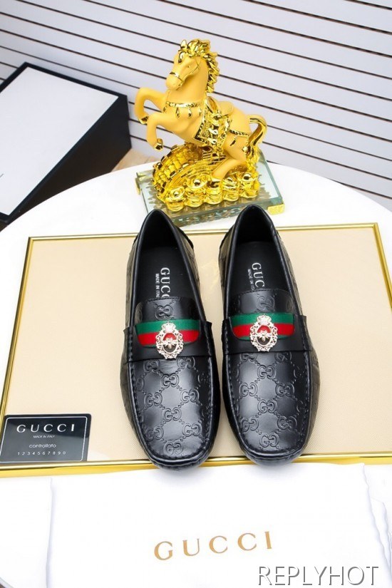 Gucci 2020 Mens Leather Loafer