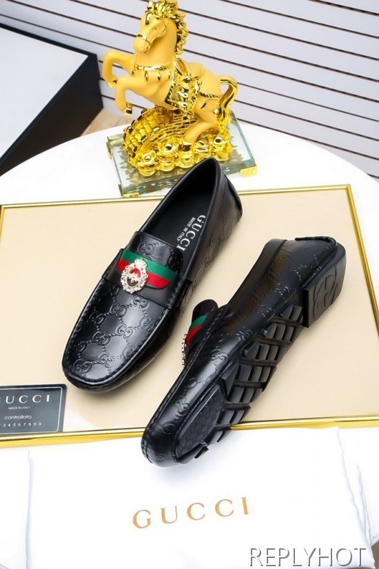 Gucci 2020 Mens Leather Loafer