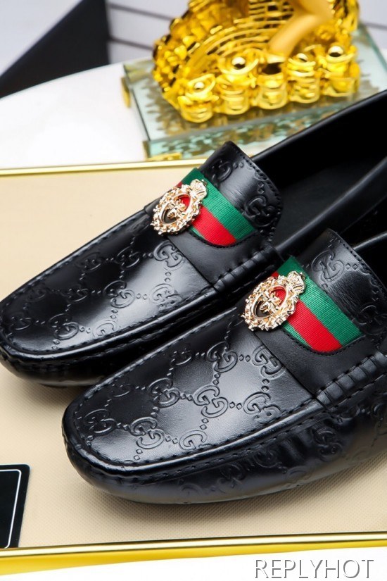Gucci 2020 Mens Leather Loafer