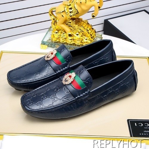 Gucci 2020 Mens Leather Loafer