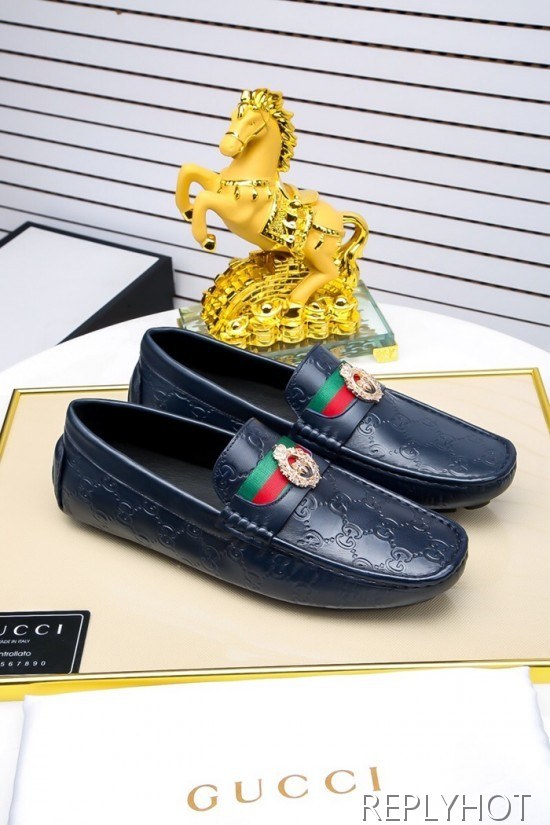 Gucci 2020 Mens Leather Loafer