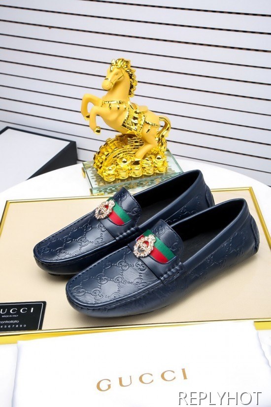 Gucci 2020 Mens Leather Loafer