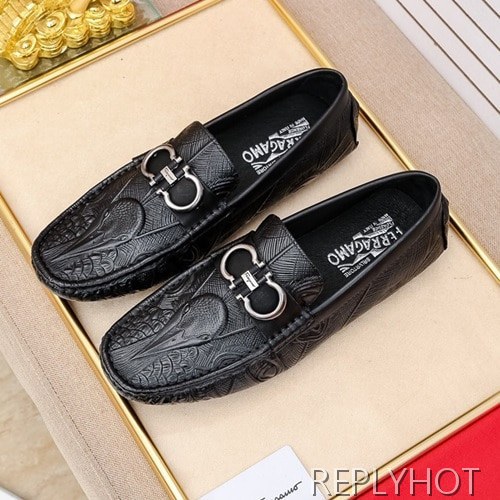 Ferragamo  2020 Mens Leather Loafer