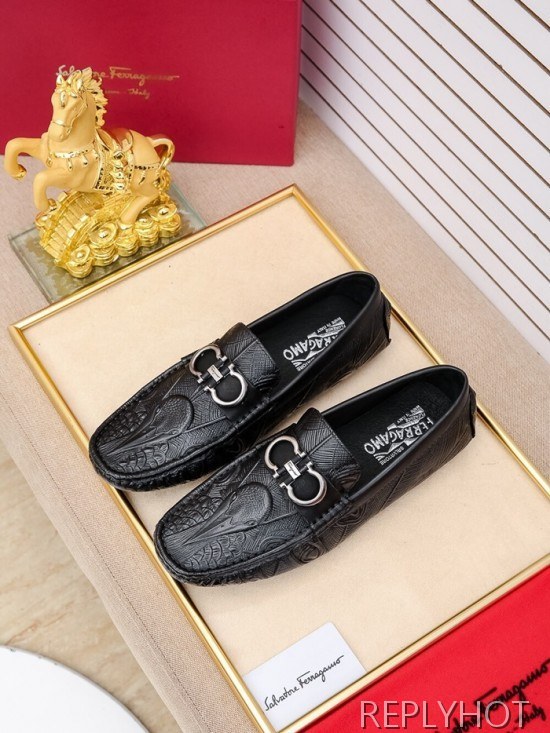 Ferragamo  2020 Mens Leather Loafer
