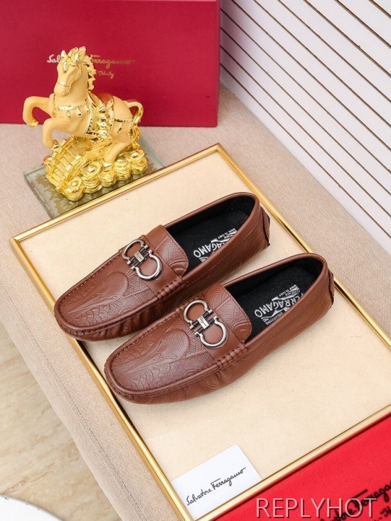 Ferragamo  2020 Mens Leather Loafer