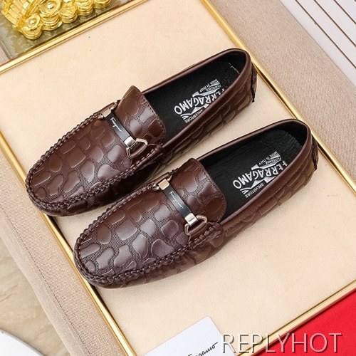 Ferragamo  2020 Mens Leather Loafer
