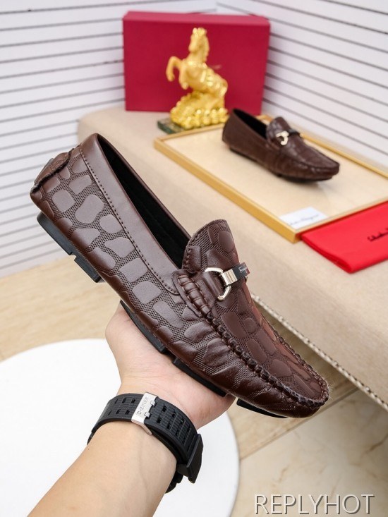 Ferragamo  2020 Mens Leather Loafer