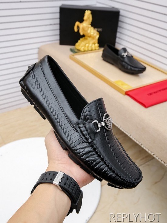 Armani 2020 Mens Leather Loafer