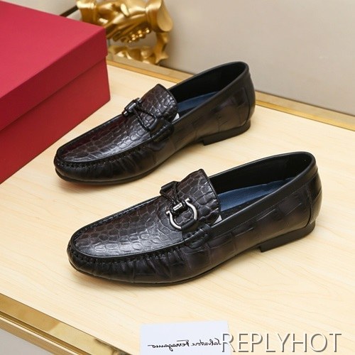 Ferragamo  2020 Mens Leather Loafer