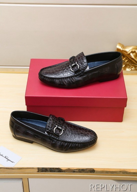 Ferragamo  2020 Mens Leather Loafer