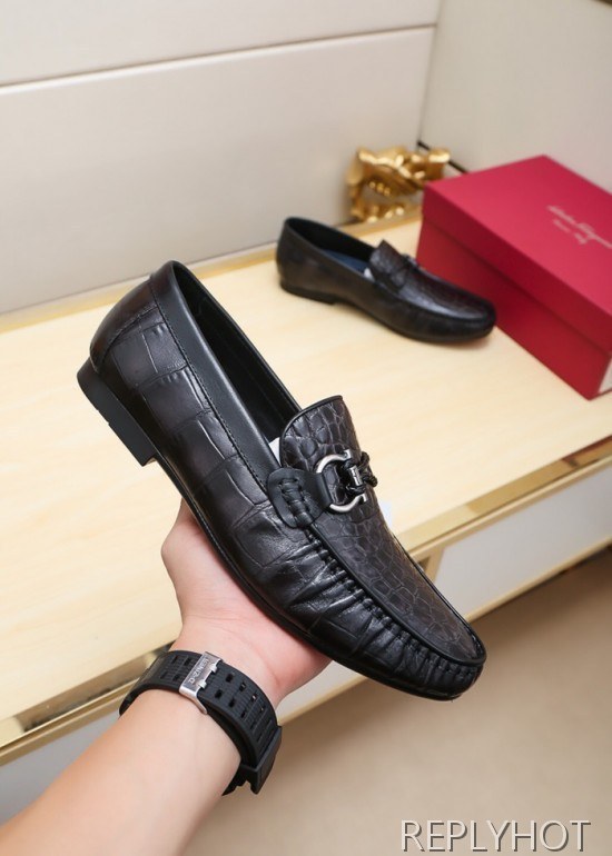 Ferragamo  2020 Mens Leather Loafer