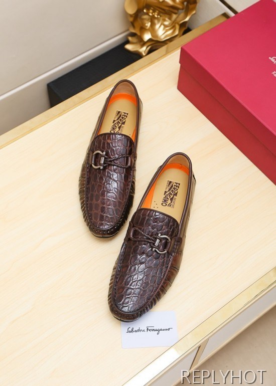 Ferragamo  2020 Mens Leather Loafer