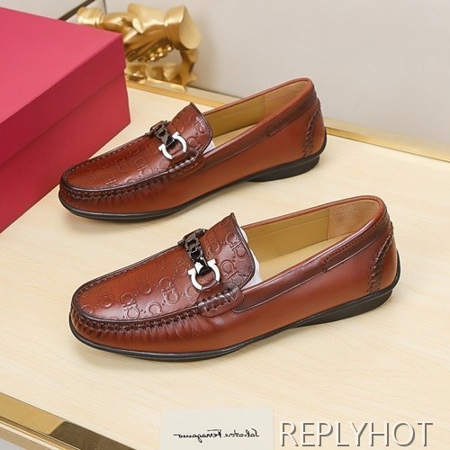 Ferragamo  2020 Mens Leather Loafer