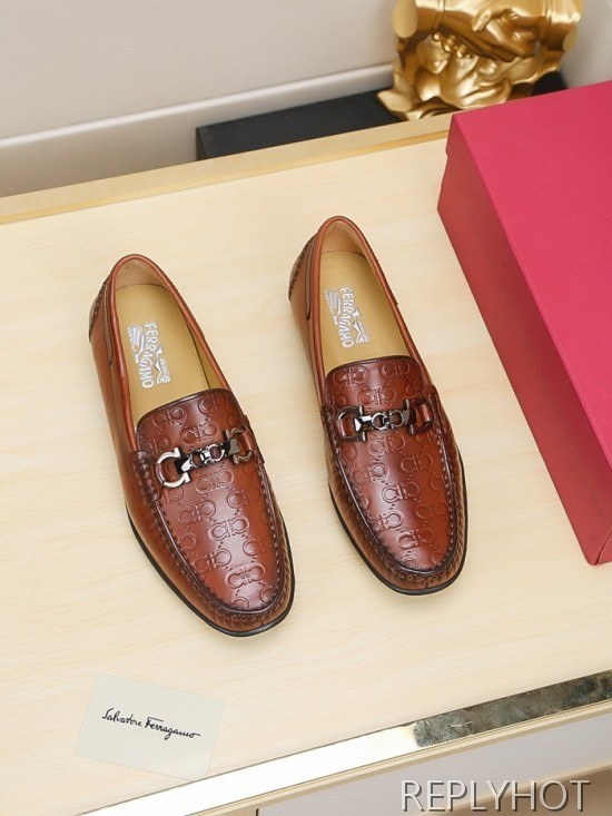 Ferragamo  2020 Mens Leather Loafer