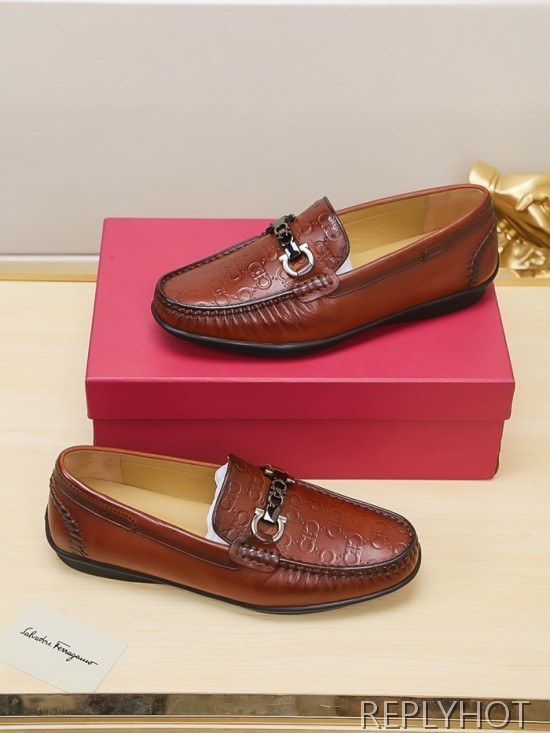Ferragamo  2020 Mens Leather Loafer