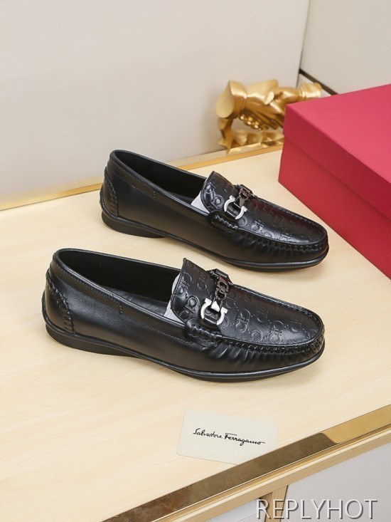 Ferragamo  2020 Mens Leather Loafer