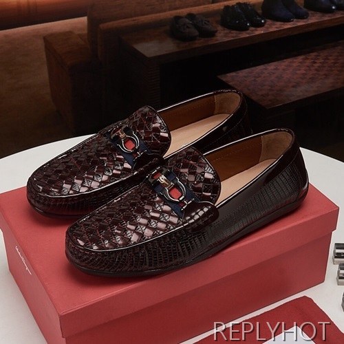 Ferragamo  2020 Mens Leather Loafer